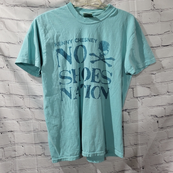 Kenny Chesney short Sleeve No Shoes Nation Tee Unisex Medium - Picture 1 of 5